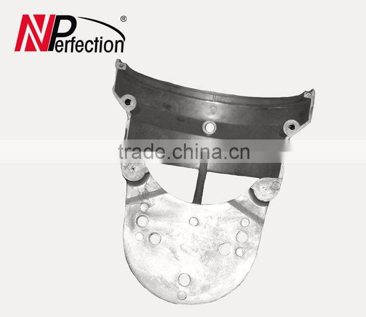 aluminum manifold casting accroding to drawings