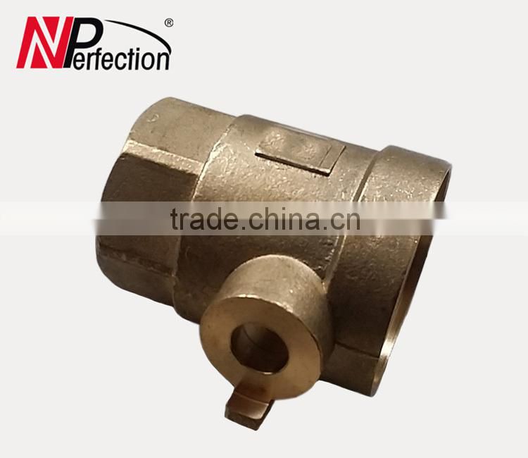 Qingdao high quality copper forging parts for pipe fitting