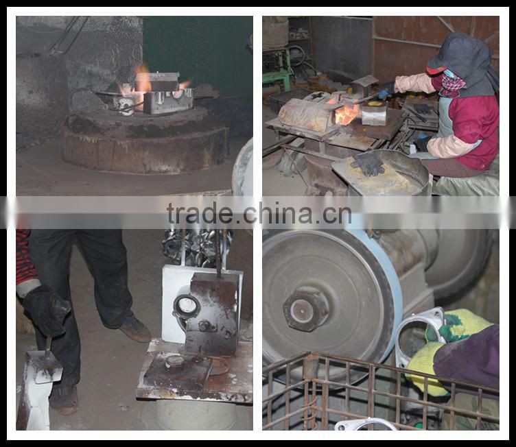 aluminum manifold casting accroding to drawings