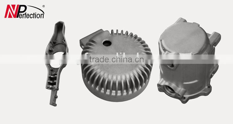aluminum manifold casting accroding to drawings
