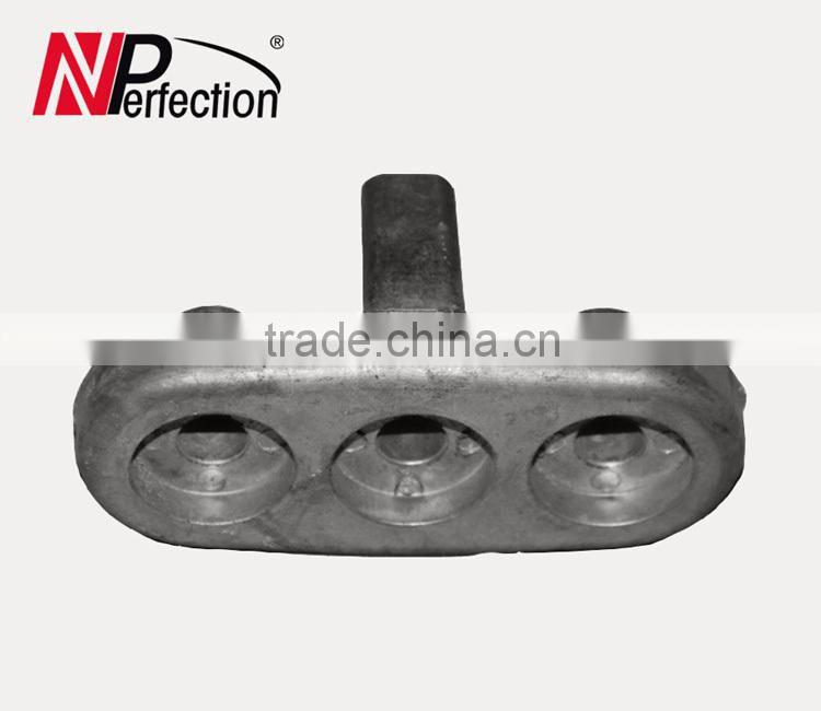 aluminum manifold casting accroding to drawings