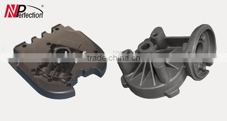 aluminum manifold casting accroding to drawings