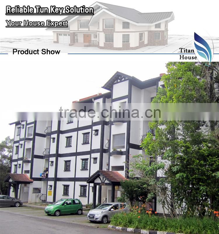 Light Steel Prefabricated Apartment for Rent in Malaysia