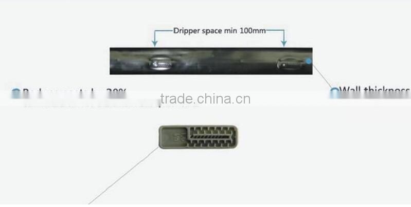 inline drip irrigation pipe making machine