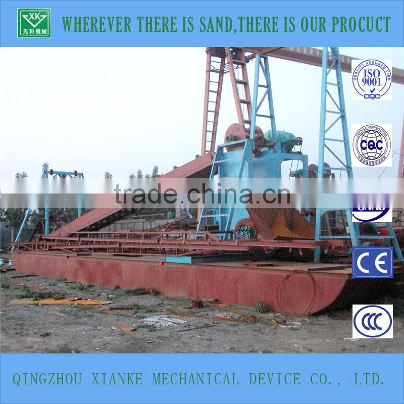 Diesel Engine Bucket Chain Dredger