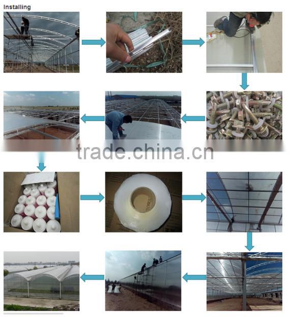 Thin Film intelligent greenhouse for planting