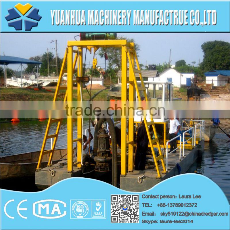 Gold Dredger for Mining / Gold panning ship
