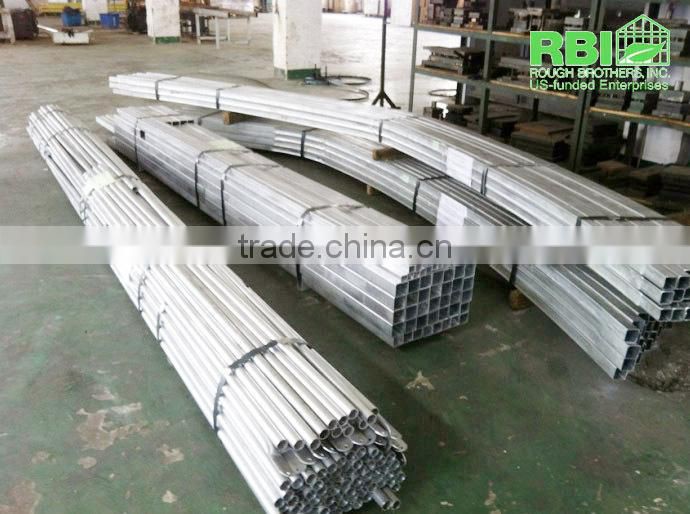 High Tunnel single or multi span galvanized steel plastic film cover low cost plant house or greenhouse for agricultural farm