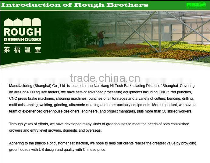 High Tunnel single or multi span galvanized steel plastic film cover low cost plant house or greenhouse for agricultural farm