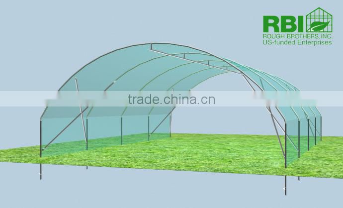 Poly Tunnel for Strawberries Tropical Agricultural Greenhouse Tunnel
