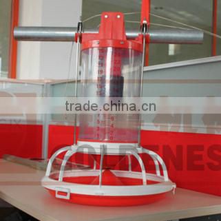 metering cylinder pan feeder of broiler breeder equiment/rooster feeding line