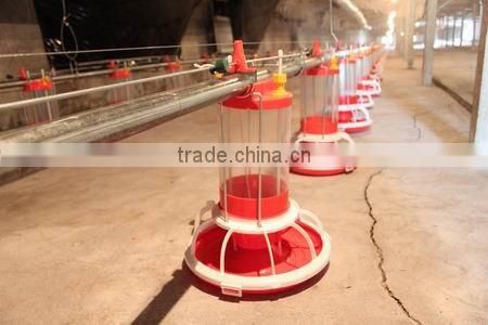 metering cylinder pan feeder of broiler breeder equiment/rooster feeding line