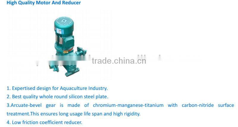 12 impellers paddle wheel aerator