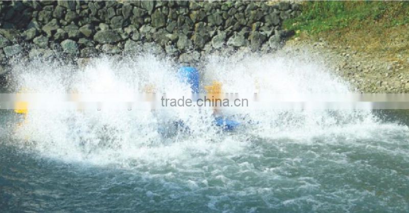 12 impellers paddle wheel aerator