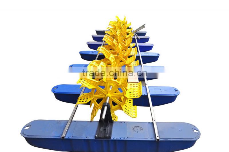 12 impellers paddle wheel aerator