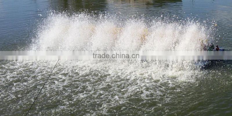 12 impellers paddle wheel aerator