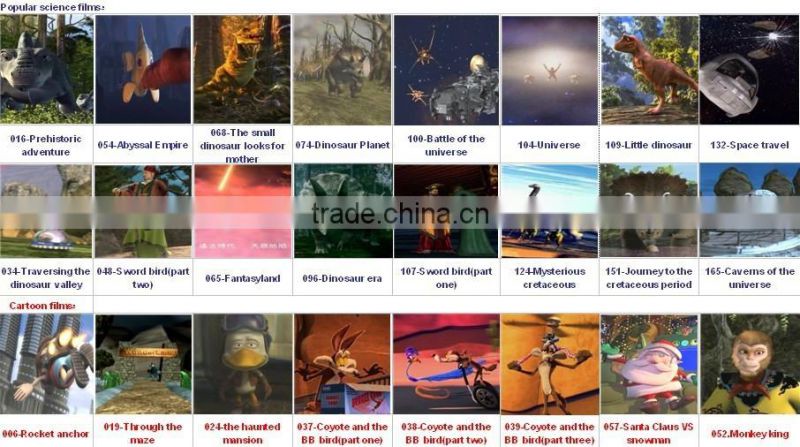 Professional movable 5D7D8D dynamic cinema simulator