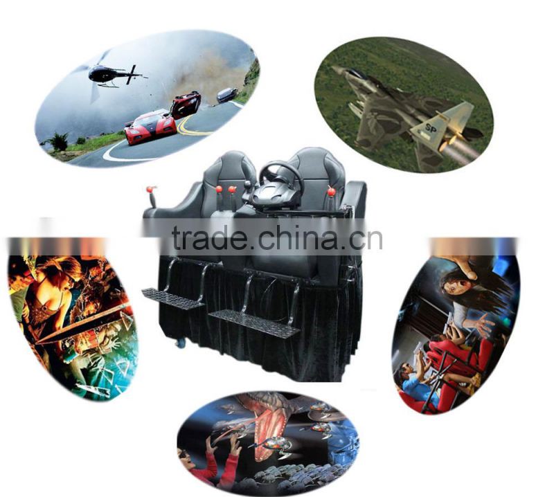 Professional movable 5D7D8D dynamic cinema simulator
