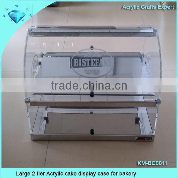 Custom large clear acrylic hemisphere