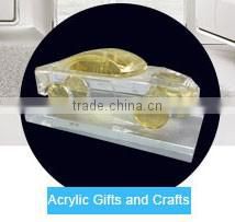 Shenzhen kingmei hot sale kinds of acrylic vanity tissue box,napkin box