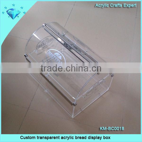 Custom large clear acrylic hemisphere