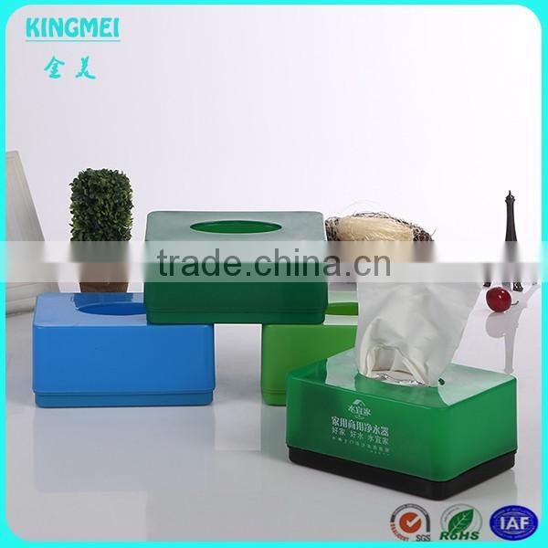 Acrylic Rectangle Cube Napkin Display Tissue Paper Box, Acrylic Napkin Display Holder