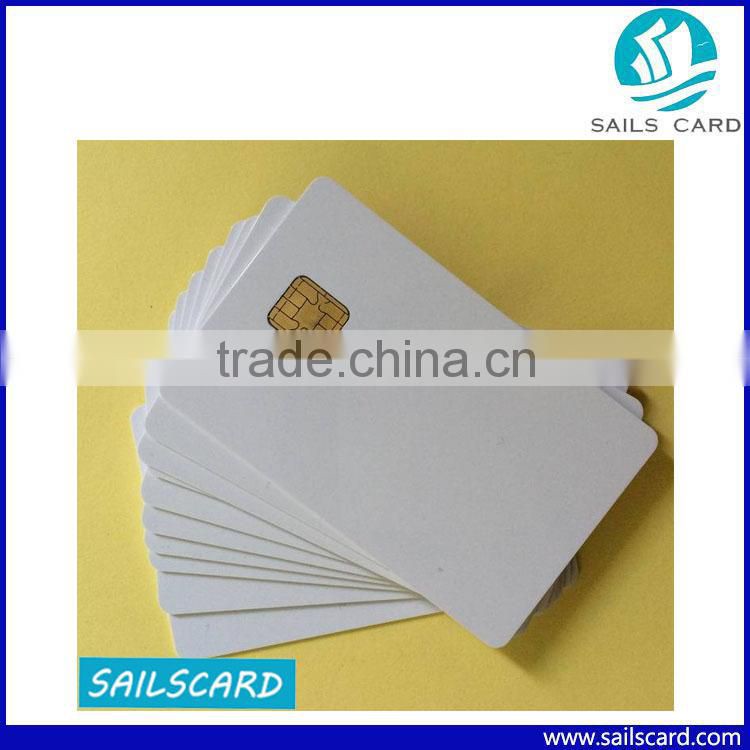 Free Sample inkjet printing magnetic stripe card with 5528 chip