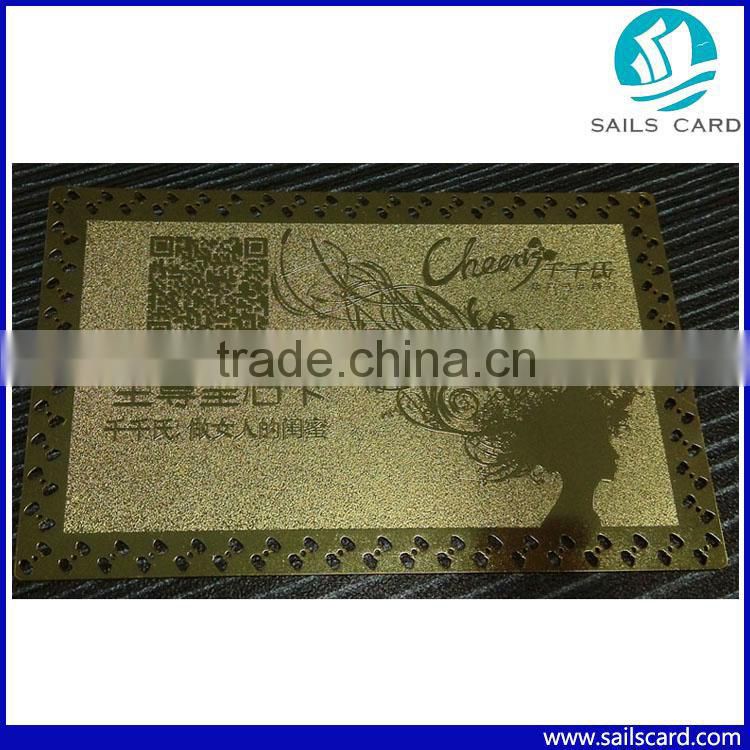 Wholesale Polished Metal Business Cards With Free Sample