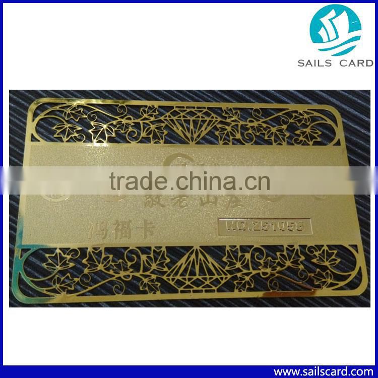 Free Sample! Stainless Steel Metal Business Card