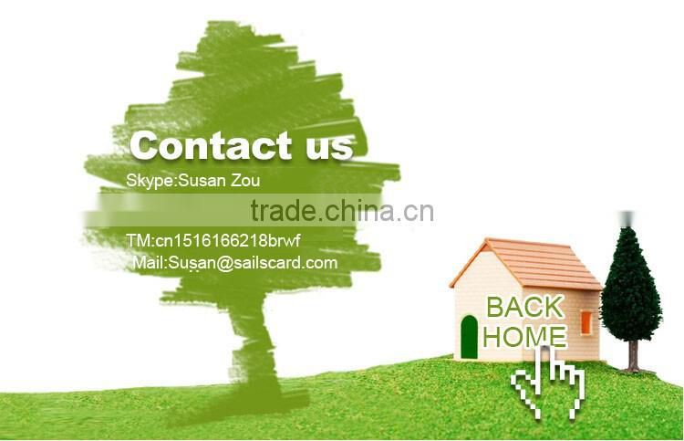 Accepted OEM Irregular shape Business Metal Card