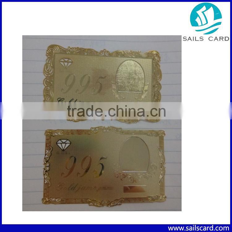 Free Sample! Stainless Steel Metal Business Card