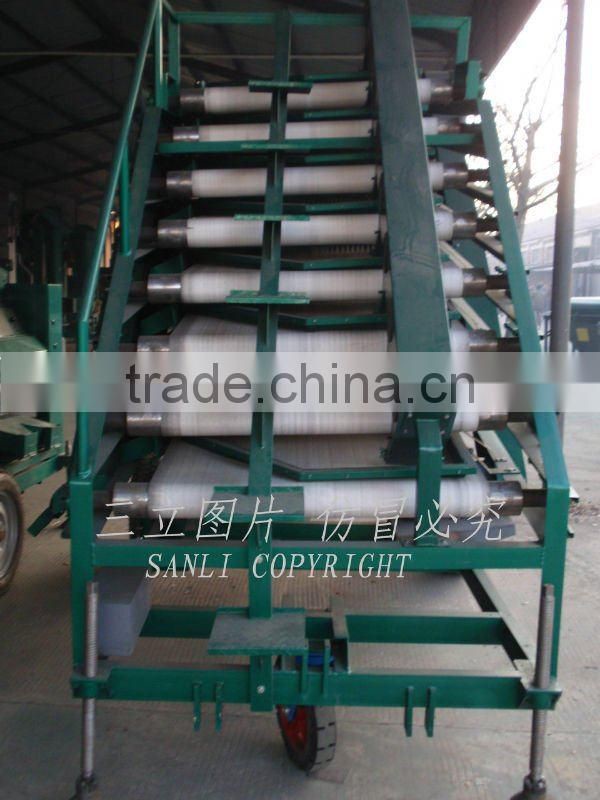 5XDC-3 food processing machinery soya bean belt cleaning machine