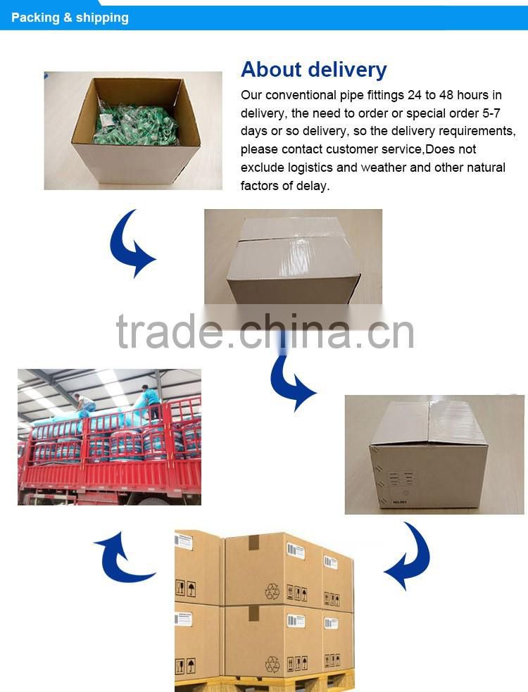 SDR17 butt fusion PE pipe fittings PE