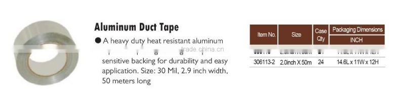 Heat Resistant Aluminum Foil Duct Tape