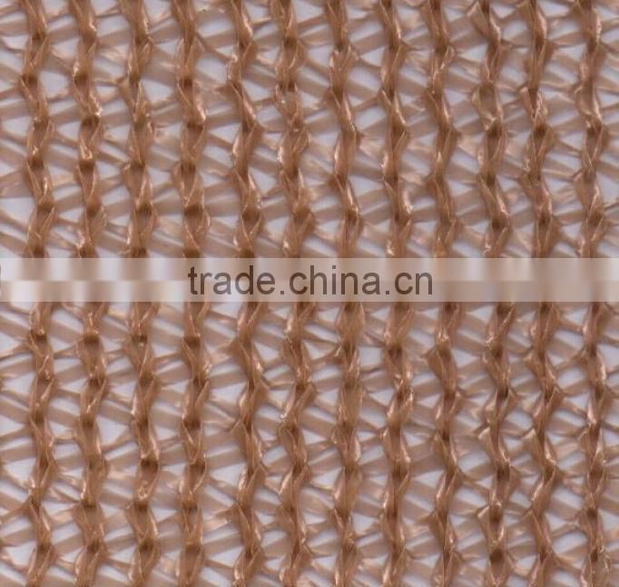70% shade rate recycled agricultral brown shade net