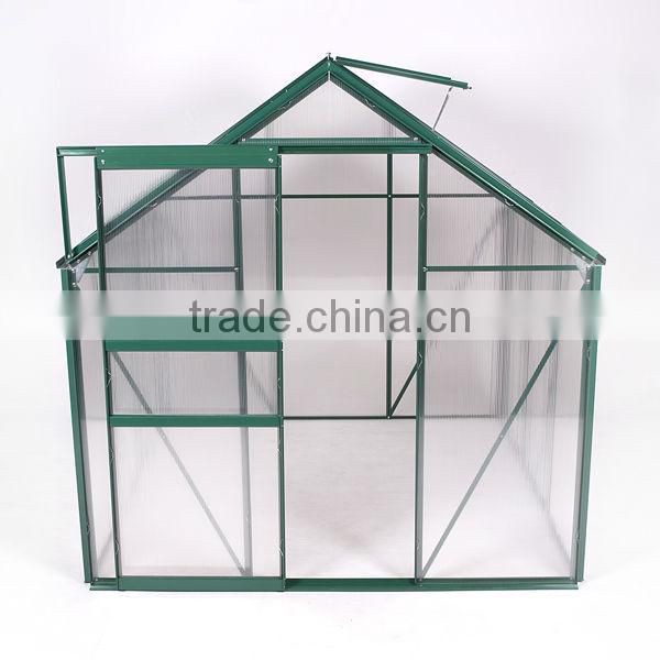 Aluminium Greenhouse - 6' x 6'