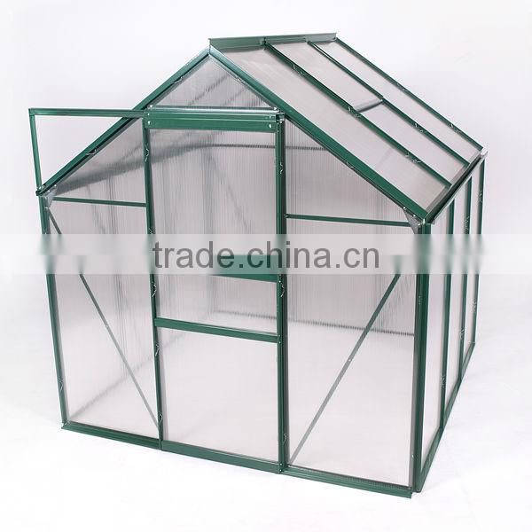 Aluminium Greenhouse - 6' x 6'