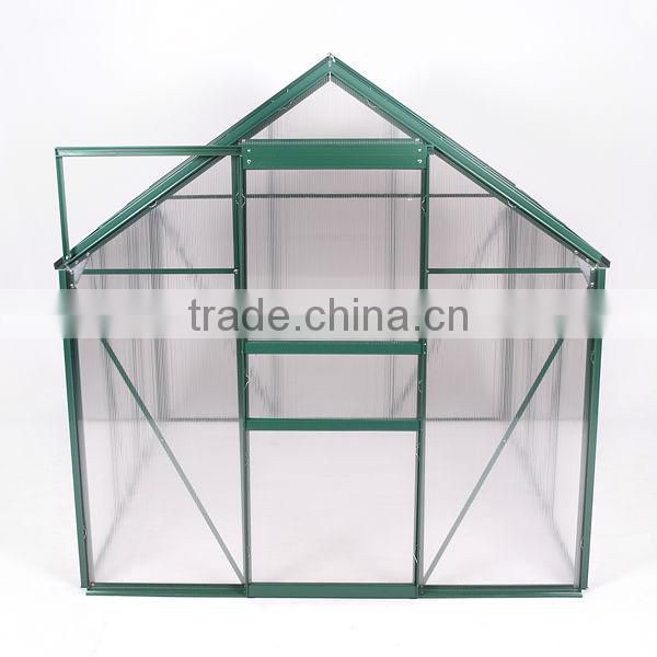 Aluminium Greenhouse - 6' x 6'