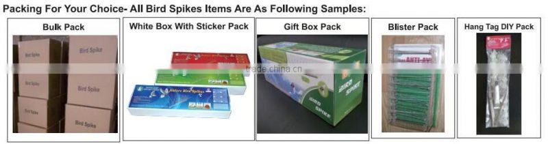 animal repeller with alarm bird trap bird control spikes stainless steel pest bird spikes