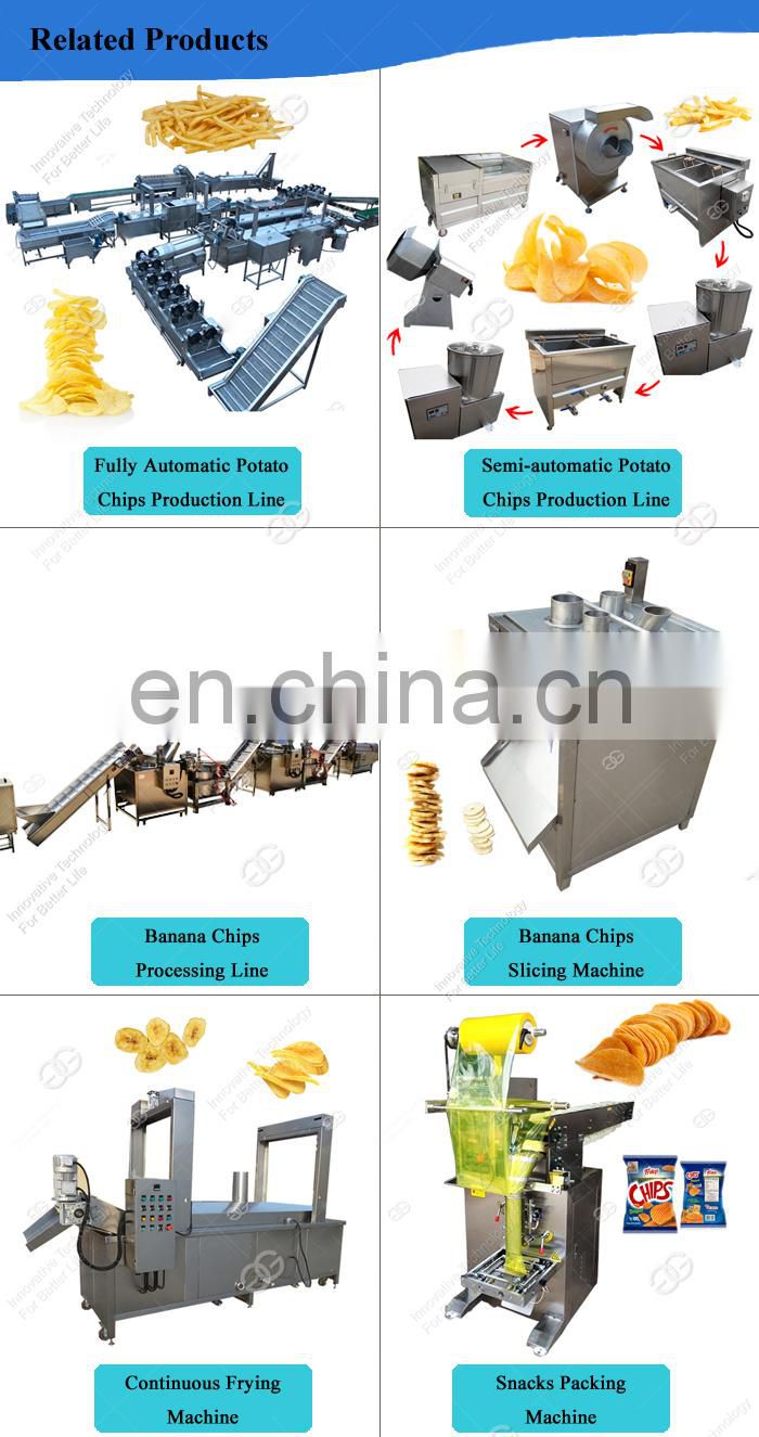 High Quality Industrial Mini French Fries Making Machinery Fresh Potato Chips Machine Production Line