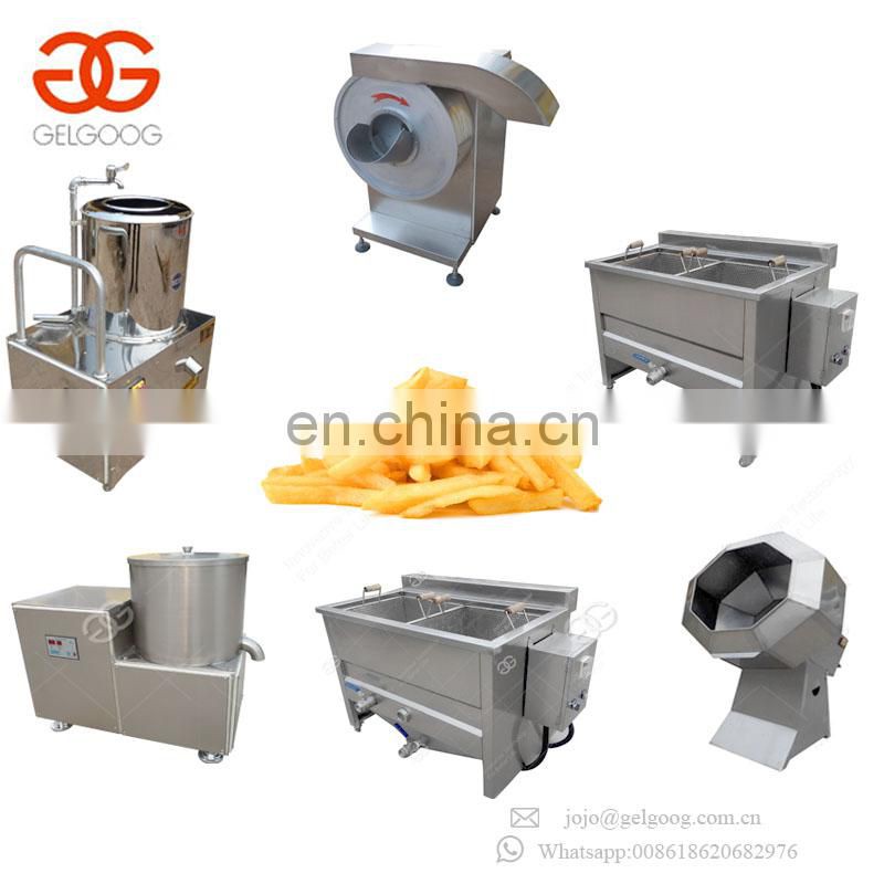 High Quality French Fries Production Line Plant Cost Fresh Potato Chips Making Machine For Sale