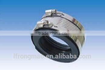 type D-changeatle diameter clip drive hubless coupling