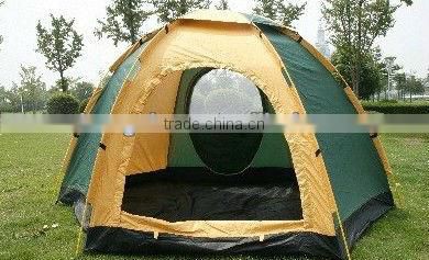 3-4person hexagonal waterproof camping tent DOME WATERPROOF CAMPING TENT
