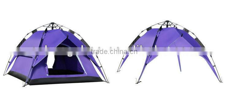 3-4person pop-up waterproof camping tent