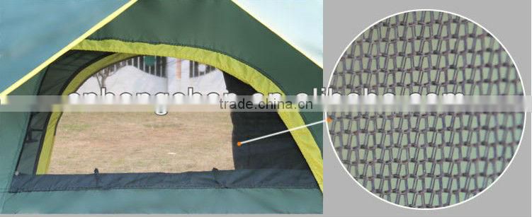 3-4person pop-up waterproof camping tent