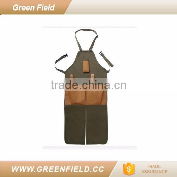 Green Field canvas tool garden apron