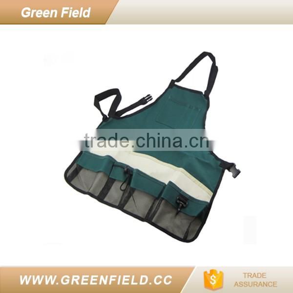 Green Field garden apron with tool pocket new 2017