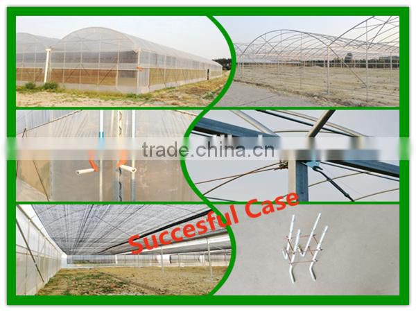 greenhouse plastic clamp for film fastness