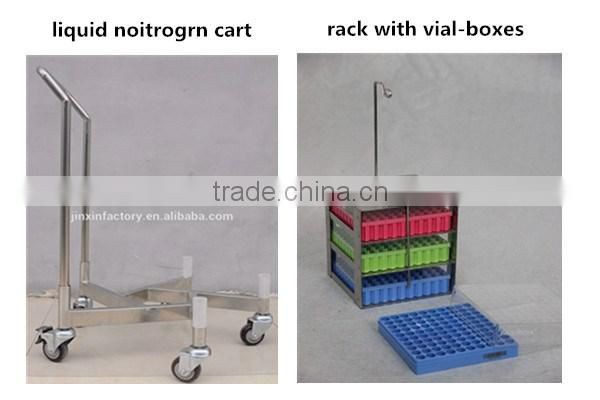 Cryogenic Liquid Nitrogen Tank YDS-6 Dewar Flask 6Litres Semen Storage Container