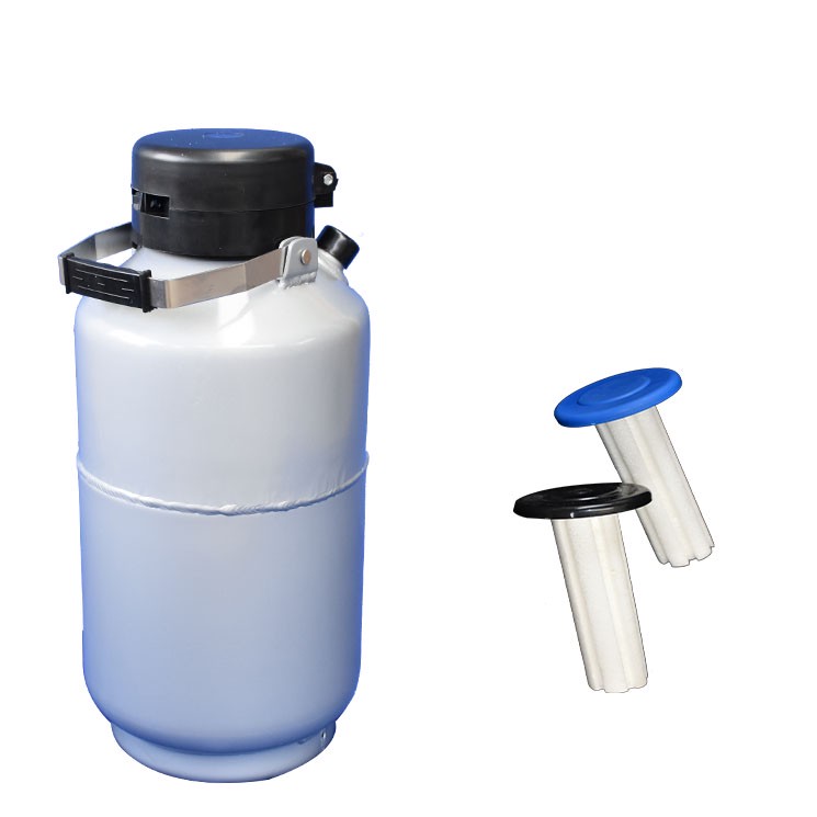 yds-3 small capacity liquid nitrogen dewar container tank with vacuum durability